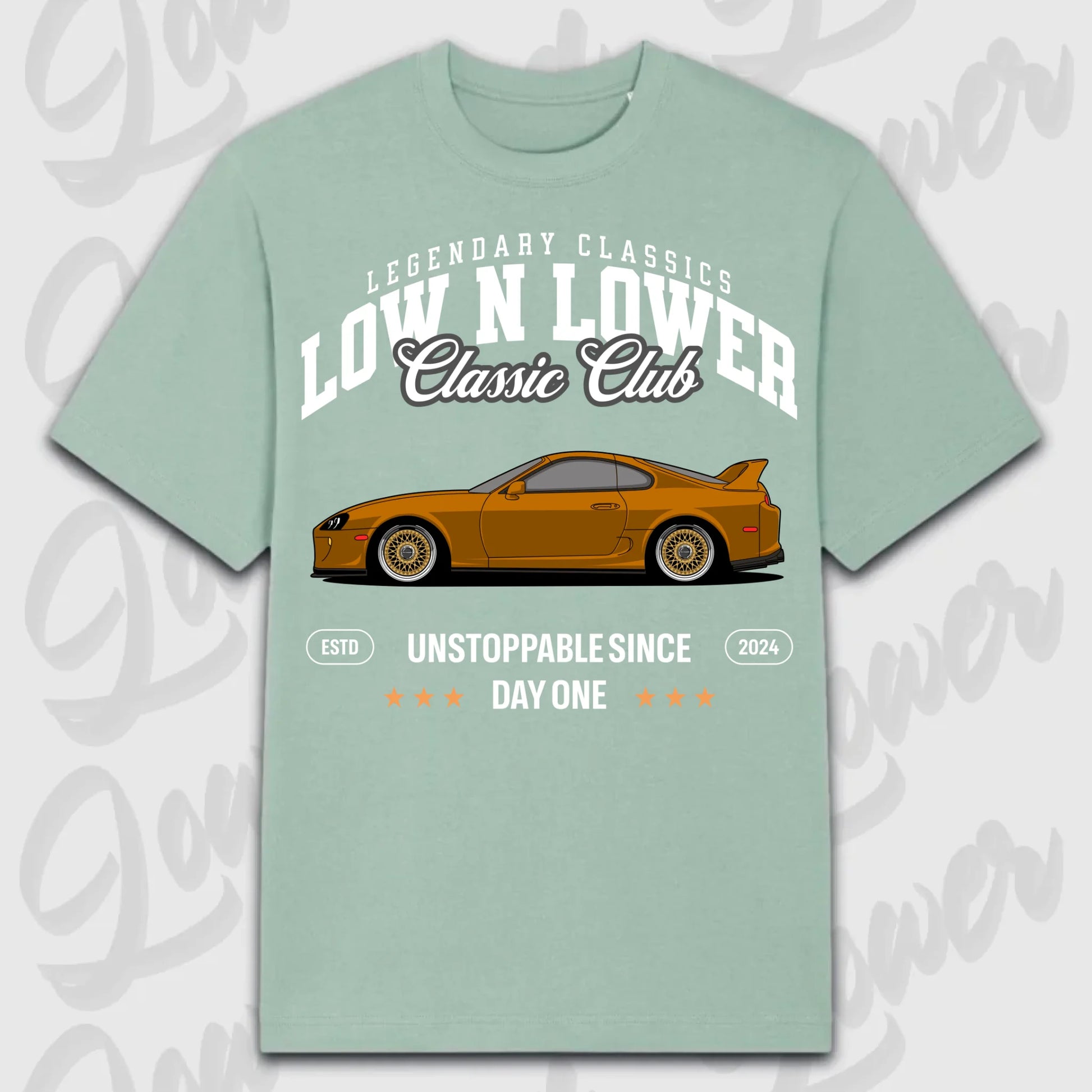 T-Shirt Supra Mk4 - personalisierbar Oversized T-Shirt ( Front Print ) Aloe