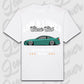 T-Shirt Silvia S15 - personalisierbar Oversized T-Shirt ( Front Print ) White