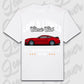 T-Shirt Mustang 2020 - personalisierbar Oversized T-Shirt ( Front Print ) White