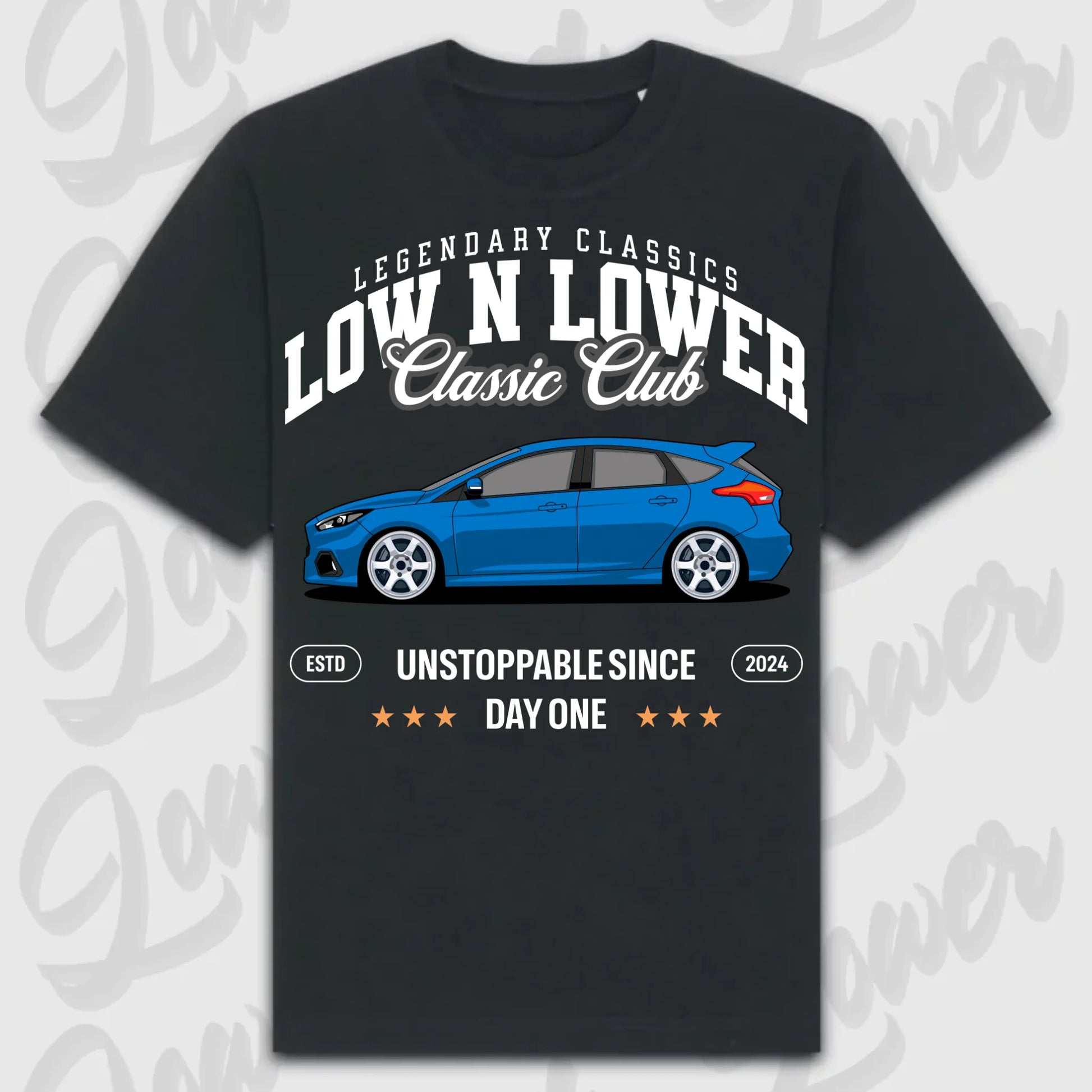 T-Shirt Focus Mk 3 - personalisierbar Oversized T-Shirt ( Front Print ) Black