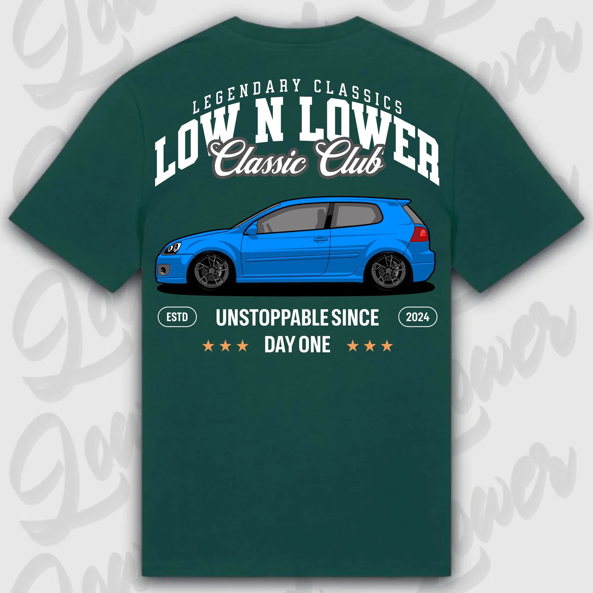 T-Shirt MK5 - personalisierbar Standard T-Shirt ( Back Print ) Glazed-Green XXL