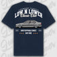 T-Shirt E39 - personalisierbar Standard T-Shirt ( Back Print ) French-Navy