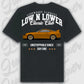 T-Shirt Supra Mk4 - personalisierbar Oversized T-Shirt ( Back Print ) Black