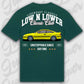 T-Shirt Calibra - personalisierbar Standard T-Shirt ( Back Print ) Glazed-Green XXL