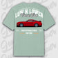 T-Shirt Mustang 2020 - personalisierbar Oversized T-Shirt ( Back Print ) Aloe