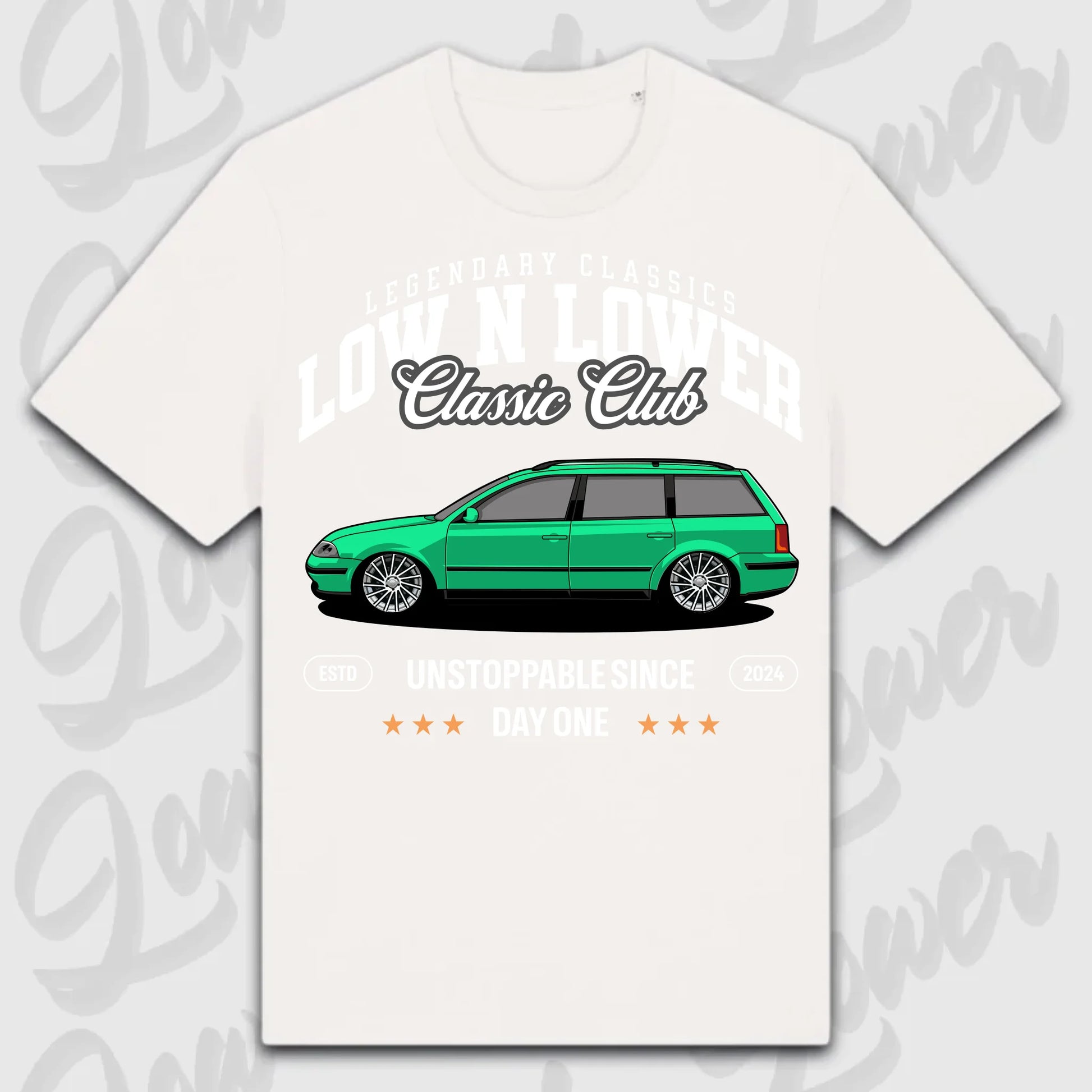 T-Shirt Passat 3 BG - personalisierbar Standard T-Shirt ( Front Print ) White