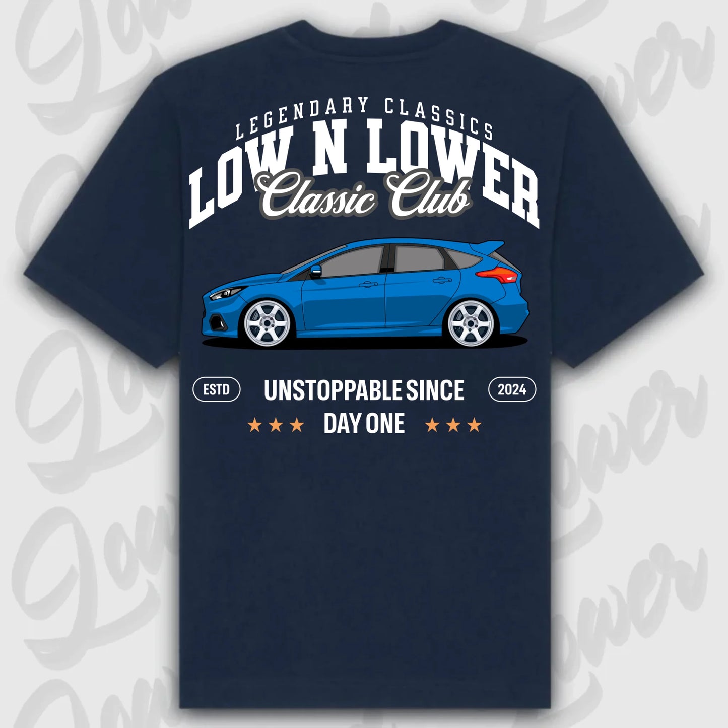T-Shirt Focus Mk 3 - personalisierbar Oversized T-Shirt ( Back Print )