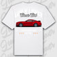 T-Shirt Mustang 2020 - personalisierbar Oversized T-Shirt ( Back Print ) White