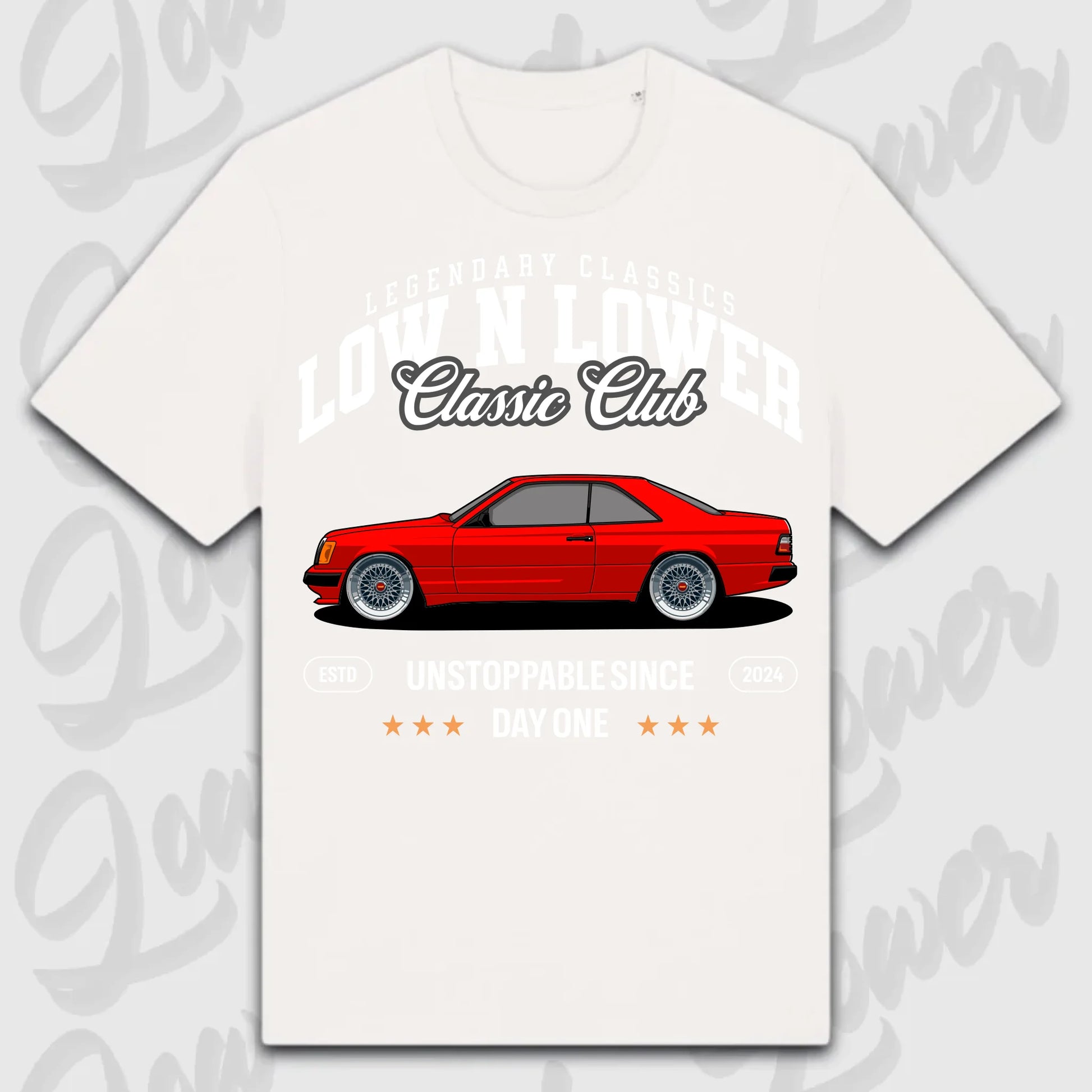 T-Shirt W125 Coupe - personalisierbar Standard T-Shirt ( Front Print ) White