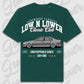 T-Shirt E39 - personalisierbar Oversized T-Shirt ( Front Print ) Glazed-Green