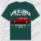 T-Shirt Corsa A - personalisierbar Oversized T-Shirt ( Front Print ) Glazed-Green