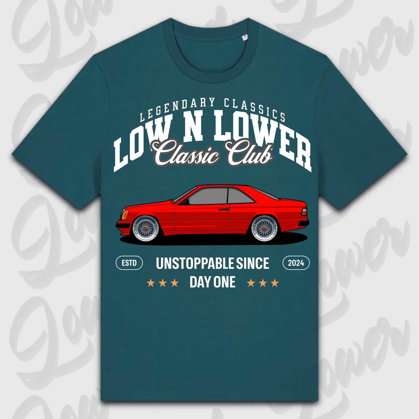 T-Shirt W125 Coupe - personalisierbar Standard T-Shirt ( Front Print ) Glazed-Green XXL