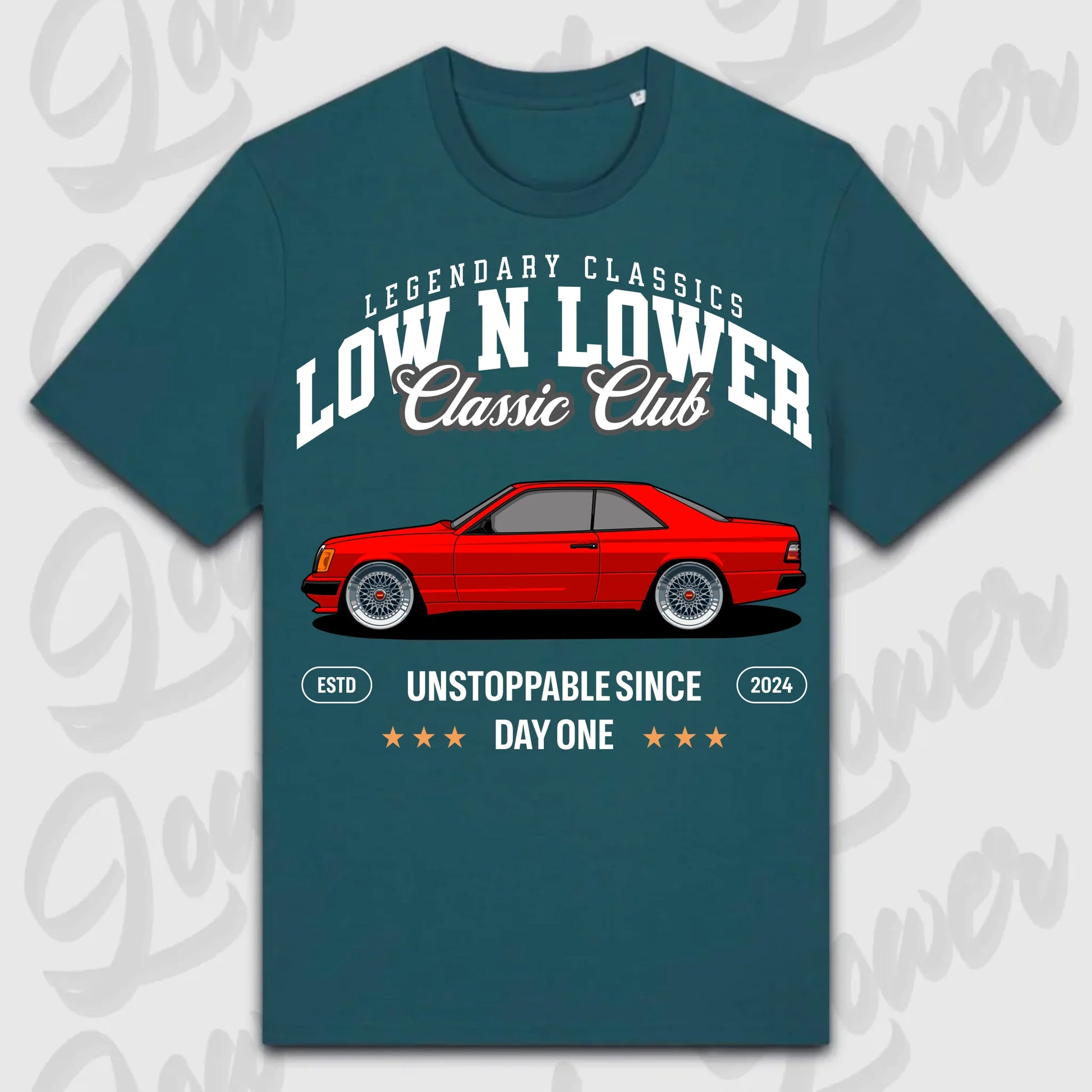 T-Shirt W125 Coupe - personalisierbar Standard T-Shirt ( Front Print ) Glazed-Green XXL