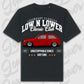 T-Shirt Corsa A - personalisierbar Oversized T-Shirt ( Front Print ) Black