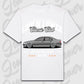 T-Shirt E39 - personalisierbar Oversized T-Shirt ( Front Print ) White