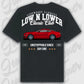 T-Shirt Mustang 2020 - personalisierbar Oversized T-Shirt ( Back Print ) Black