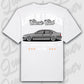 T-Shirt E39 - personalisierbar Oversized T-Shirt ( Back Print ) White