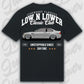 T-Shirt M3 E46 - personalisierbar Standard T-Shirt ( Back Print ) Black
