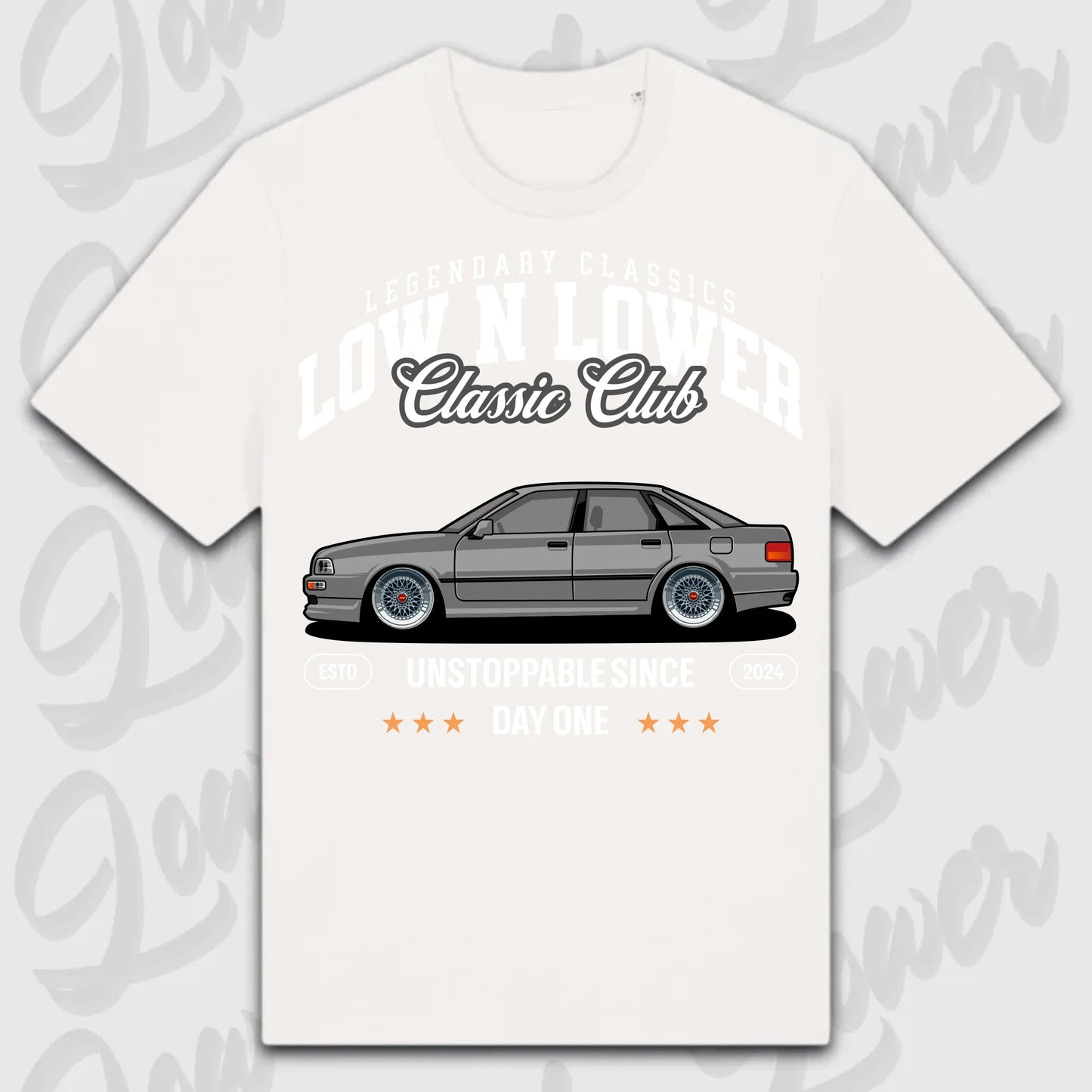 T-Shirt Audi 80 - personalisierbar Standard T-Shirt ( Front Print ) White