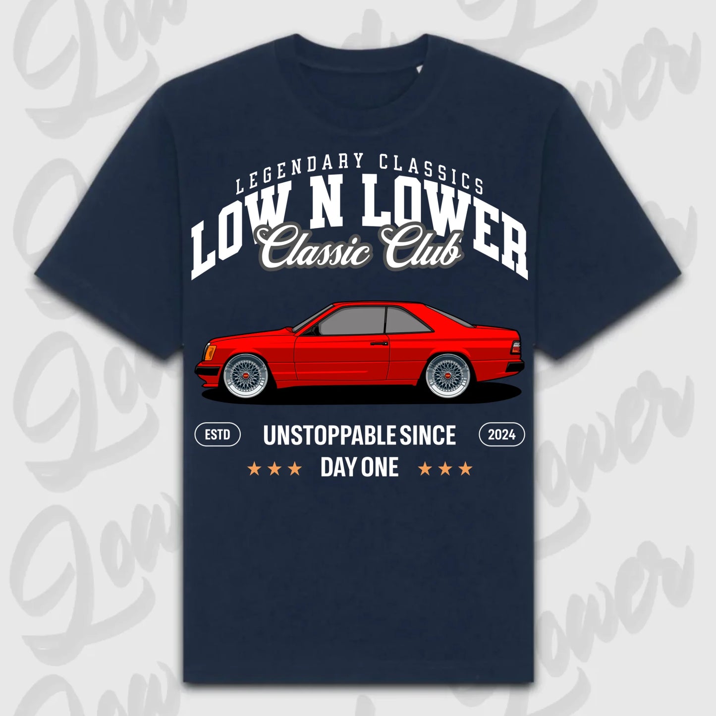 T-Shirt W125 Coupe - personalisierbar Oversized T-Shirt ( Front Print )