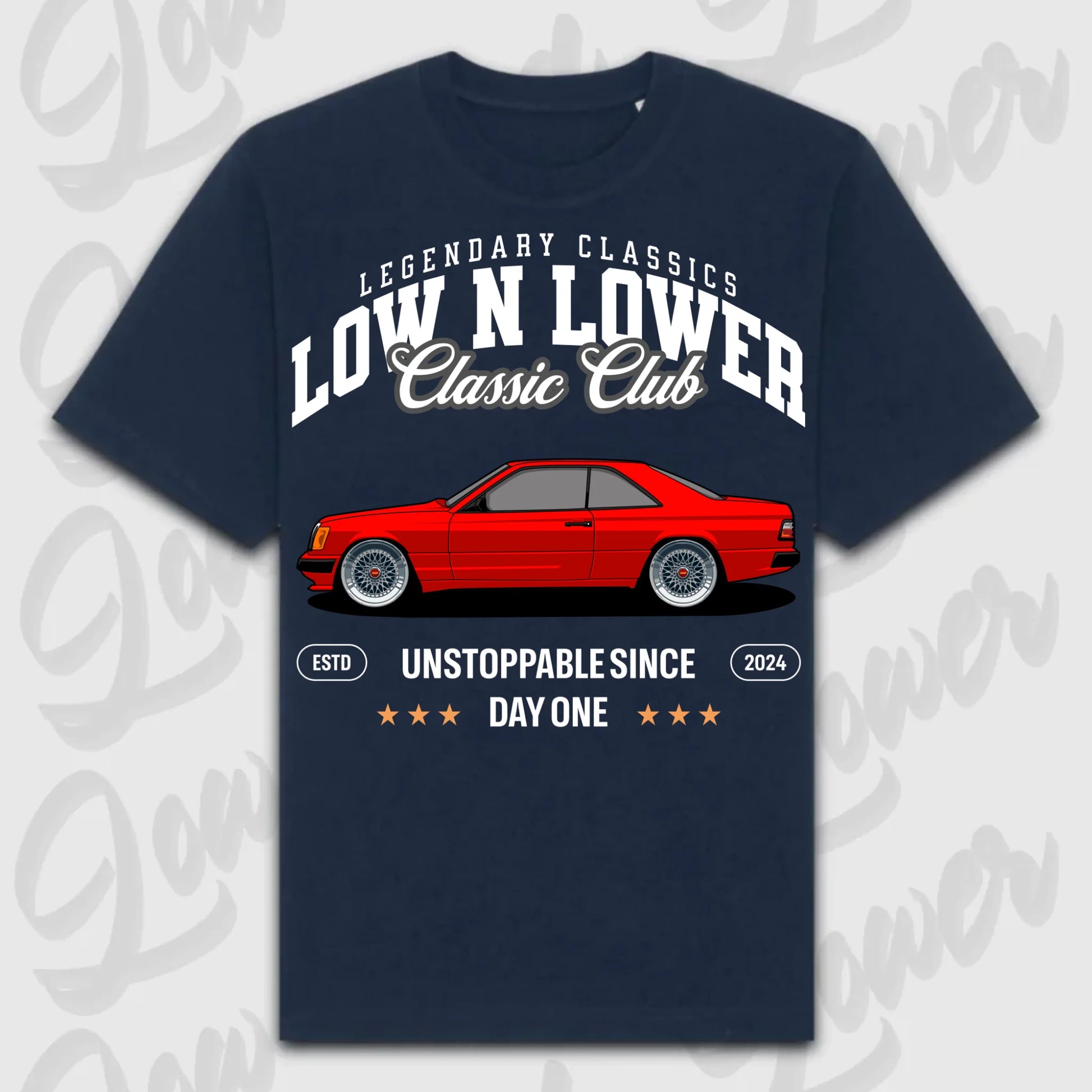 T-Shirt W125 Coupe - personalisierbar Oversized T-Shirt ( Front Print )