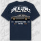 T-Shirt E38 - personalisierbar Standard T-Shirt ( Back Print ) French-Navy