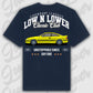 T-Shirt Calibra - personalisierbar Oversized T-Shirt ( Back Print )