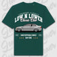 T-Shirt M3 E46 - personalisierbar Oversized T-Shirt ( Front Print ) Glazed-Green