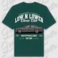 T-Shirt E38 - personalisierbar Oversized T-Shirt ( Front Print ) Glazed-Green