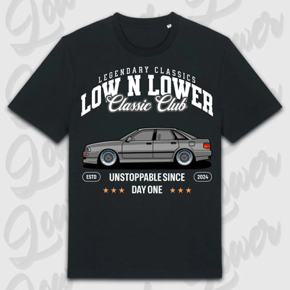 T-Shirt Audi 80 - personalisierbar Standard T-Shirt ( Front Print ) Black