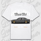 T-Shirt E38 - personalisierbar Oversized T-Shirt ( Front Print ) White