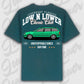 T-Shirt Passat 3 BG - personalisierbar Oversized T-Shirt ( Back Print ) Glazed-Green