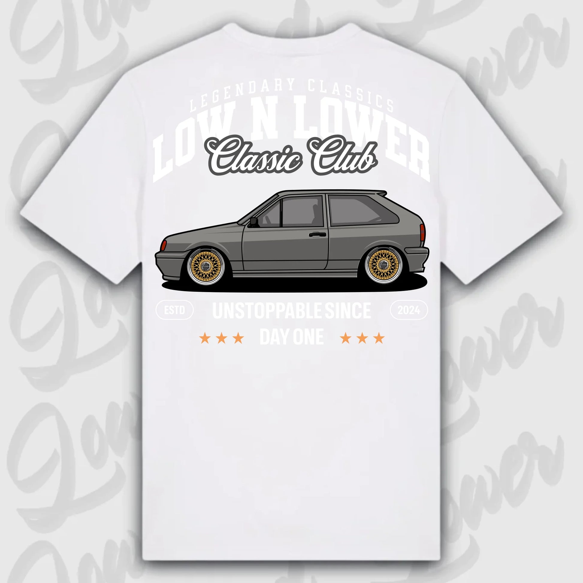 T-Shirt Polo 2F - personalisierbar Standard T-Shirt ( Back Print ) White