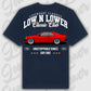 T-Shirt W125 Coupe - personalisierbar Oversized T-Shirt ( Back Print )