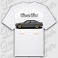 T-Shirt E38 - personalisierbar Oversized T-Shirt ( Back Print ) White