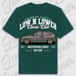 T-Shirt Polo 2F - personalisierbar Oversized T-Shirt ( Front Print ) Glazed-Green