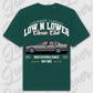T-Shirt E34 - personalisierbar Oversized T-Shirt ( Front Print ) Glazed-Green