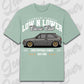 T-Shirt Polo 2F - personalisierbar Oversized T-Shirt ( Front Print ) Aloe