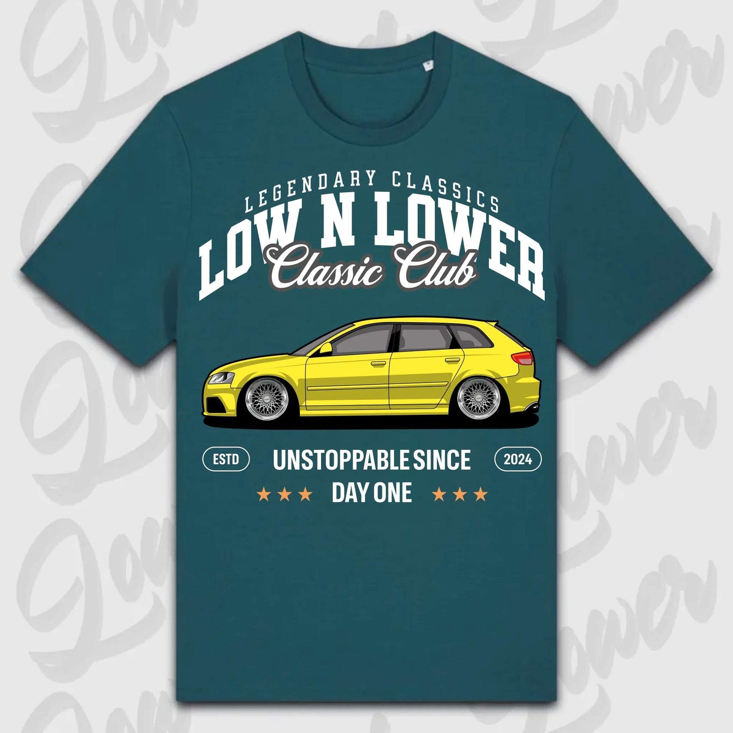 T-Shirt RS3 8P - personalisiert Standard T-Shirt ( Front Print ) Glazed-Green XXL
