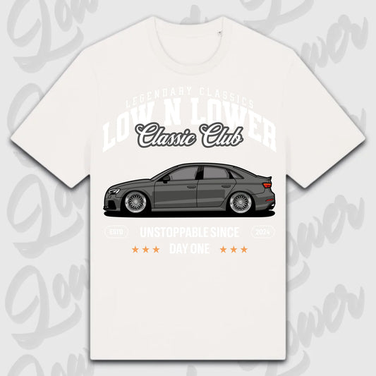 T-Shirt RS3 C8 - personalisiert Standard T-Shirt ( Front Print ) White
