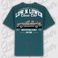 T-Shirt Audi 80 - personalisierbar Oversized T-Shirt ( Back Print ) Glazed-Green