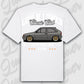 T-Shirt Polo 2F - personalisierbar Oversized T-Shirt ( Back Print ) White
