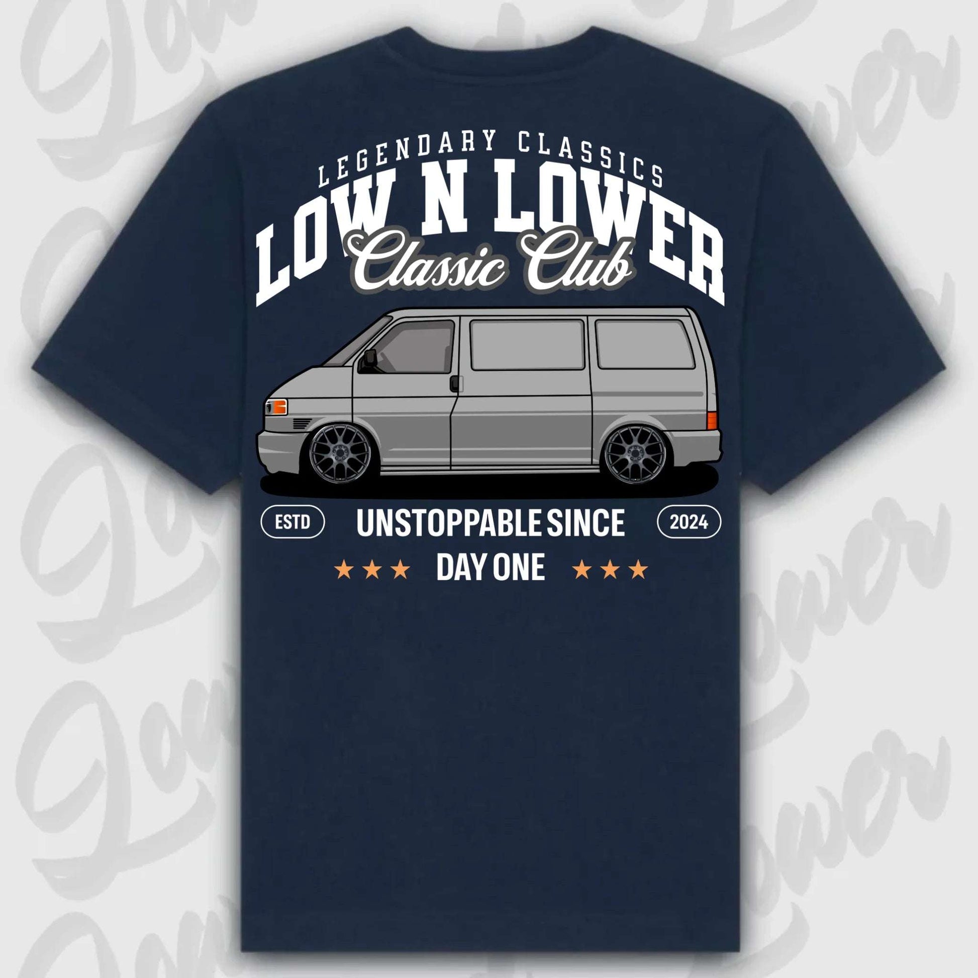 T-Shirt T4 - personalisierbar Oversized T-Shirt ( Back Print )