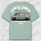 T-Shirt T4 - personalisierbar Oversized T-Shirt ( Back Print ) Aloe