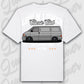 T-Shirt T4 - personalisierbar Oversized T-Shirt ( Back Print ) White