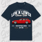 T-Shirt RS6 Avant - personalisiert Standard T-Shirt ( Front Print ) French-Navy