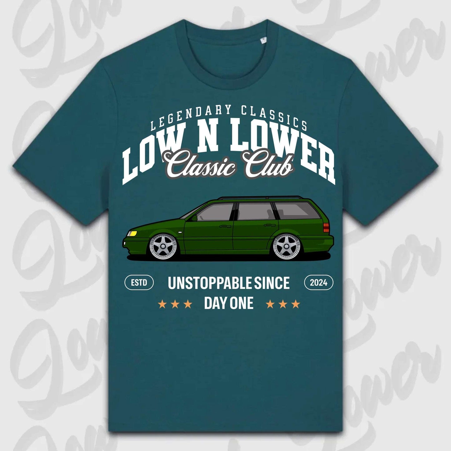 T-Shirt 35i - personalisiert Standard T-Shirt ( Front Print ) Glazed-Green XXL