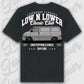 T-Shirt T4 - personalisierbar Oversized T-Shirt ( Back Print ) Black