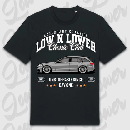 T-Shirt W205 - personalisiert Standard T-Shirt ( Front Print ) Black