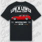 T-Shirt RS6 Avant - personalisiert Standard T-Shirt ( Back Print ) Black